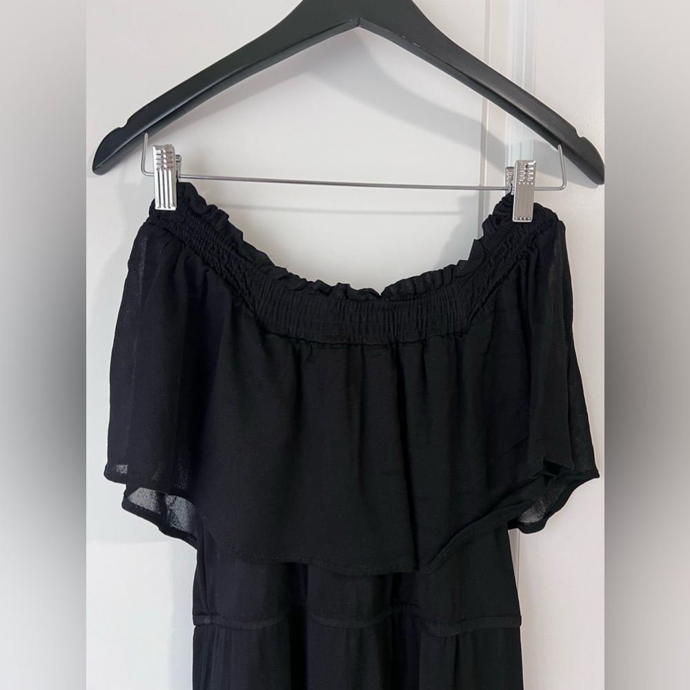 Off shoulder black Dress